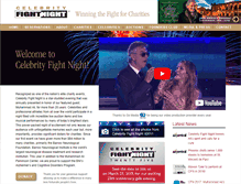 Tablet Screenshot of celebrityfightnight.org